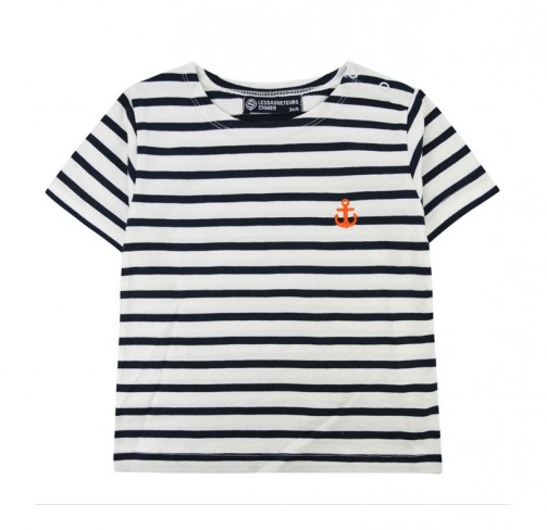 Ensemble T-shirt rayé + Short