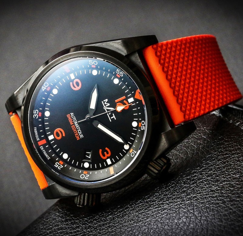 Montre MER-AIR-TERRE Black Edition spéciale SNSM Montre MER-AIR-TERRE Black Edition spéciale SNSM
