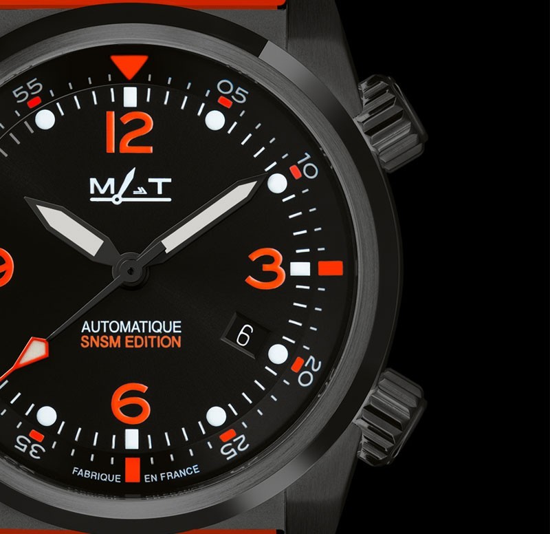 Montre MER-AIR-TERRE Black Edition spéciale SNSM Montre MER-AIR-TERRE Black Edition spéciale SNSM