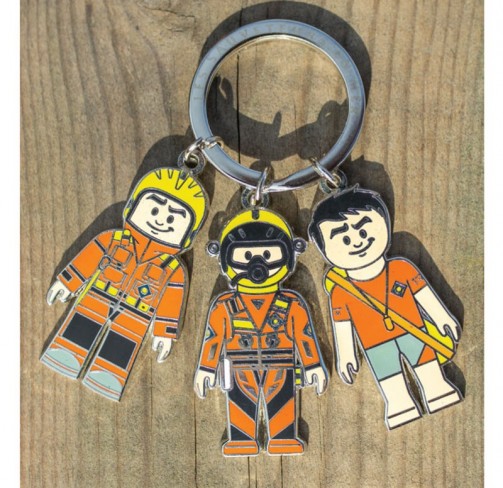 Porte cles 3 figurines