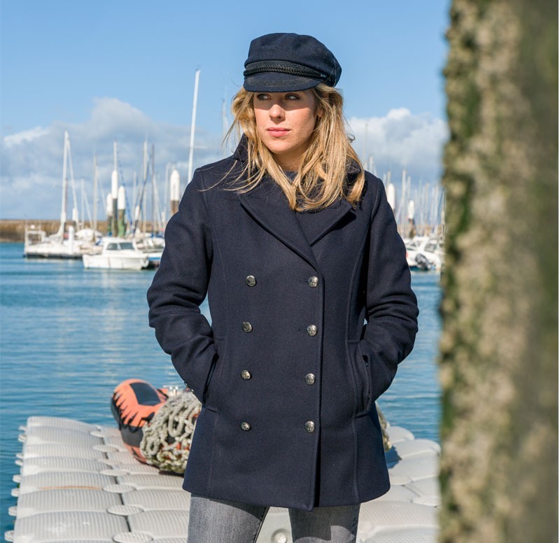 manteau marin breton