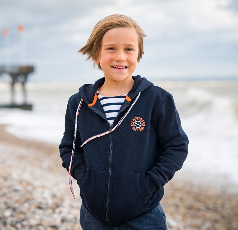 Sweat zippé enfant - Les Sauveteurs en Mer