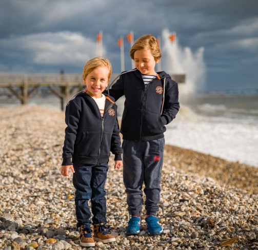 Sweat zippé enfant
