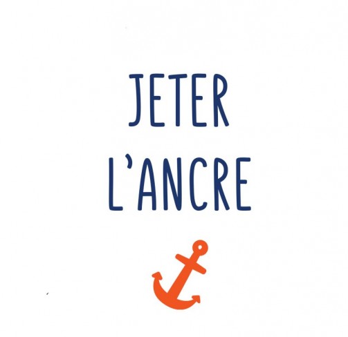 T-shirt Jeter l'ancre enfant