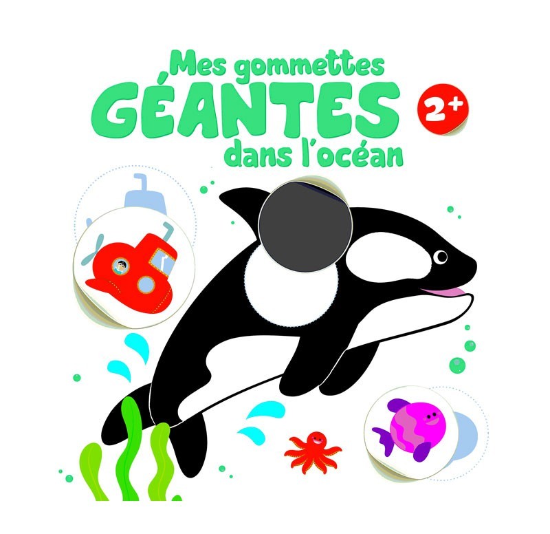 Mes gommettes géantes dans l'océan Mes gommettes géantes dans l'océan