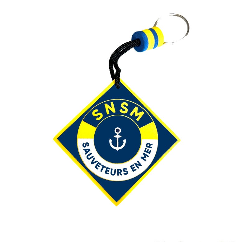 Porte-clés flottant logo