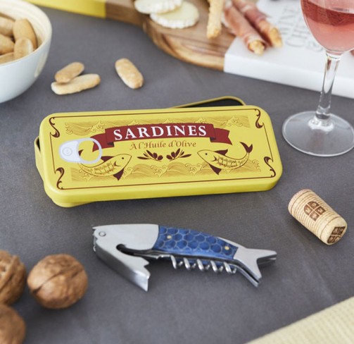 Tire-bouchon sardine