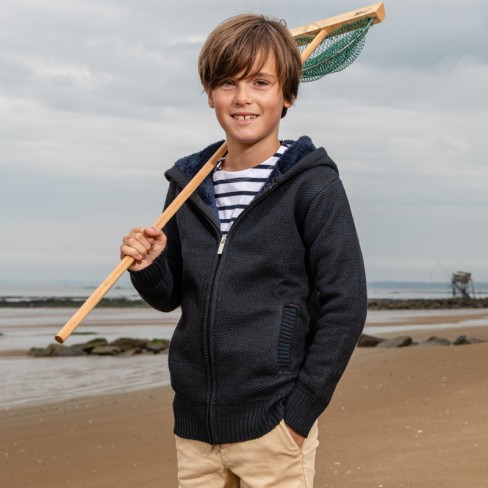 Gilet à capuche Shore enfant