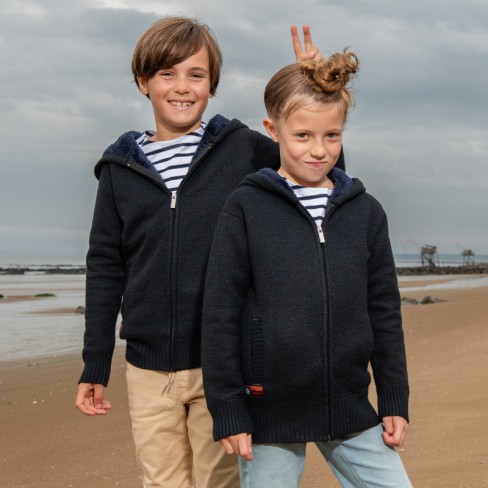 Gilet à capuche Shore enfant