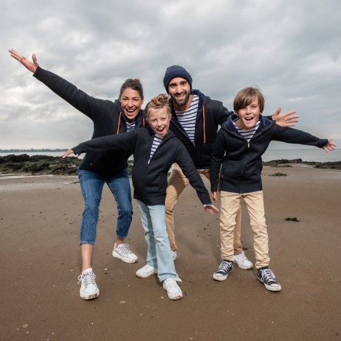 Gilet à capuche Shore enfant