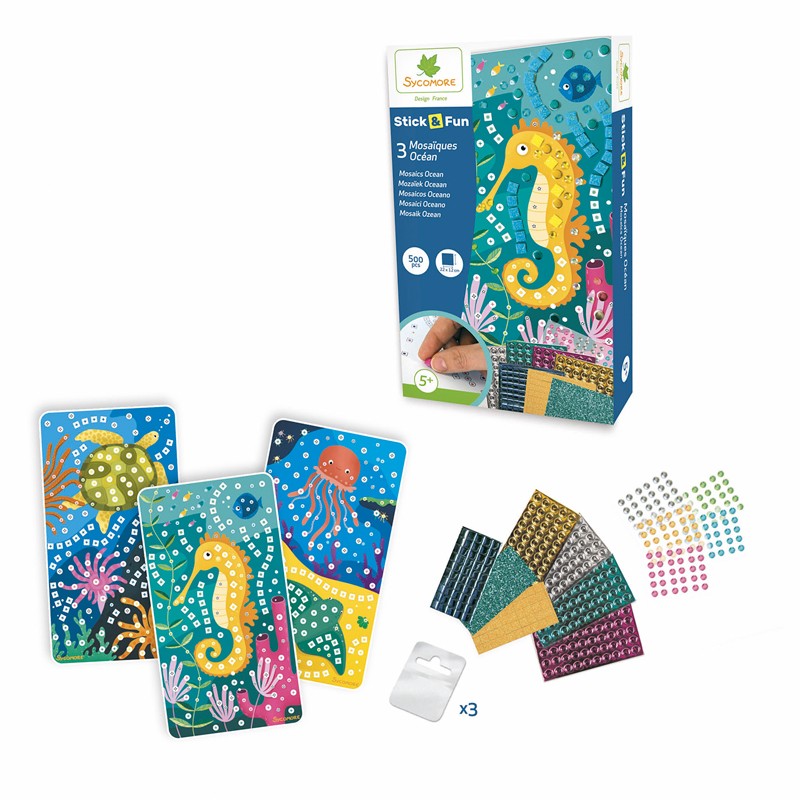 Kit créatif mosaïque océan Kit créatif mosaïque océan