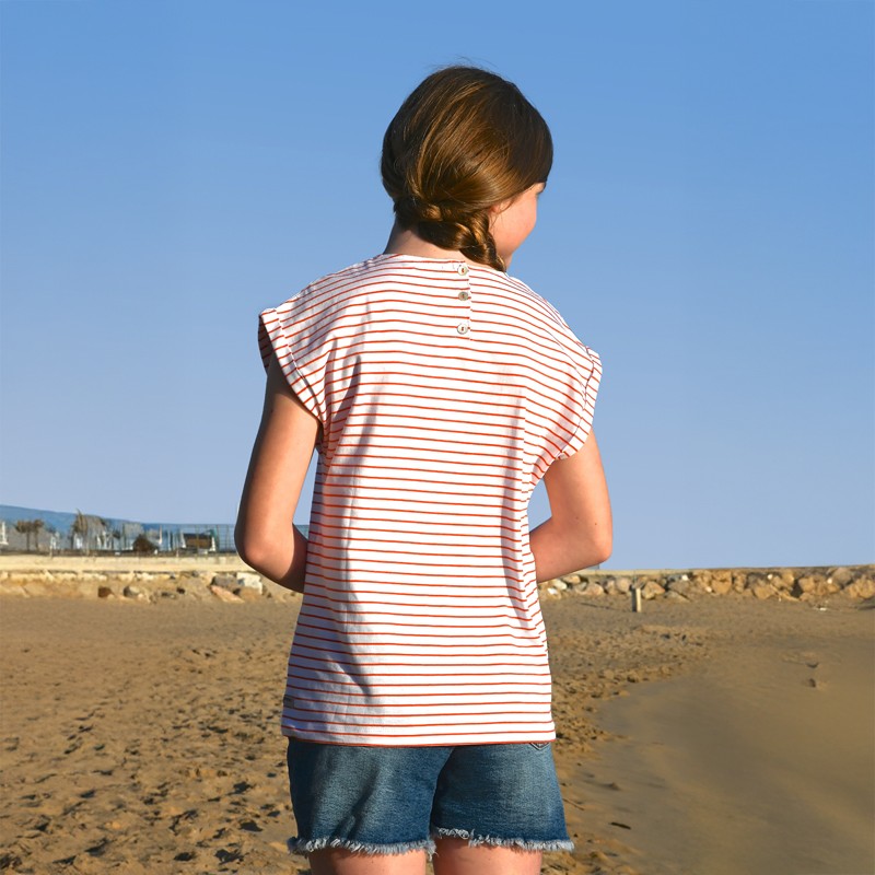 T-shirt Rosy fille