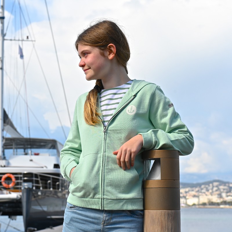 Gilet zippé Sacha