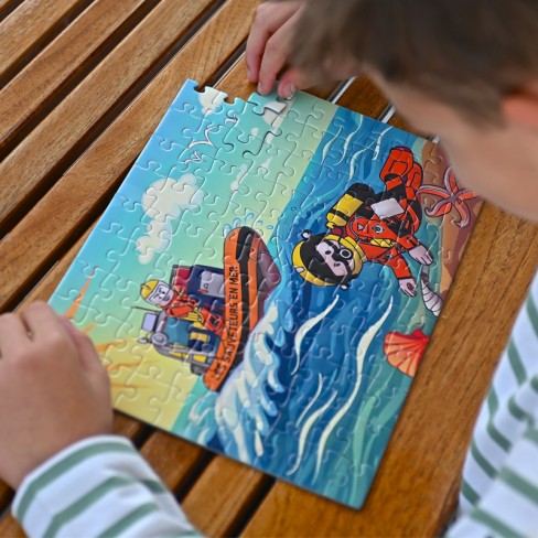 Puzzle plongeur