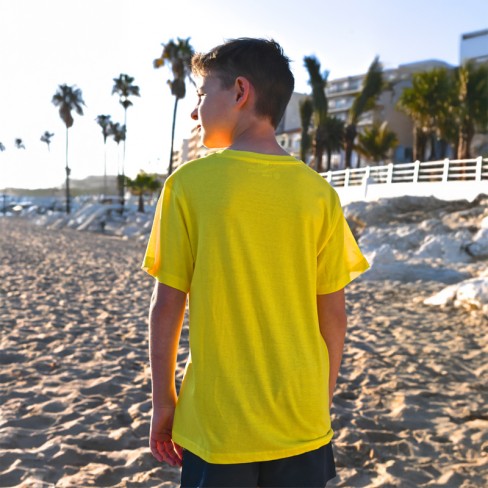 T-shirt enfant "Je peux pas j'ai plage"