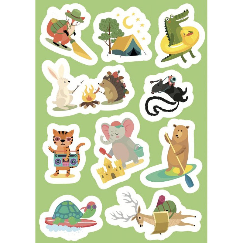 Stickers et activités Les vacances Stickers et activités Les vacances